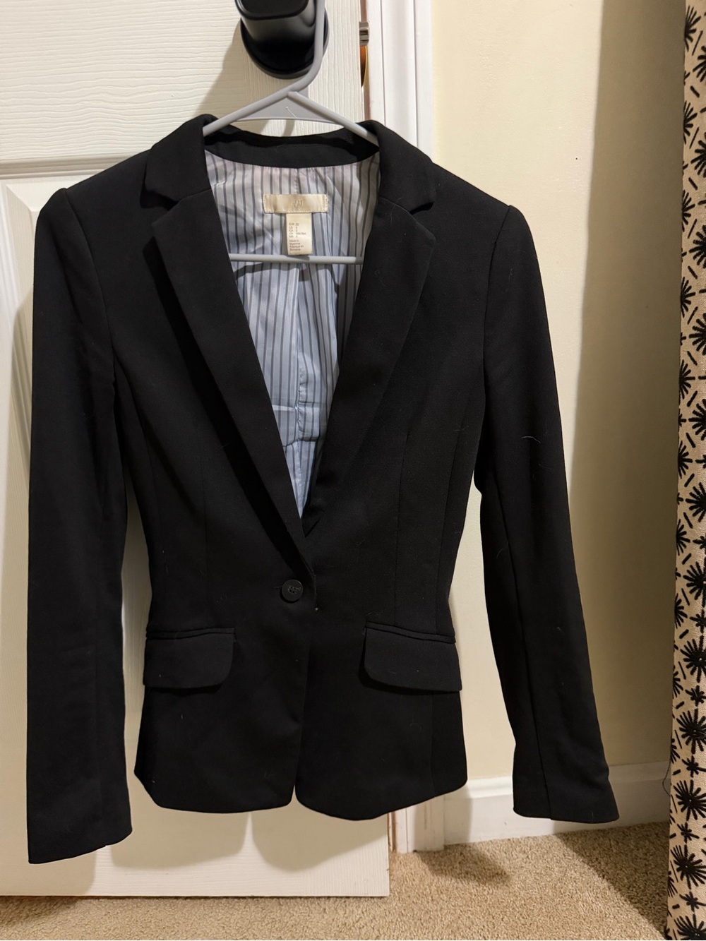 H&M Classic Black Women's Tailored Blazer